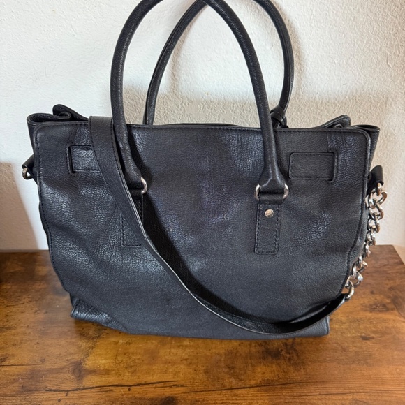 Michael Kors Hamilton Leather Satchel - Picture 2 of 10